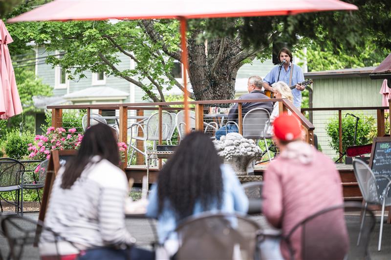 Jefferson Vineyards aerial view